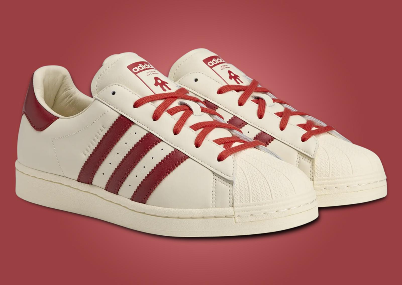 AVAVAV x adidas Superfinger Superstar Better Scarlet (W) Angle