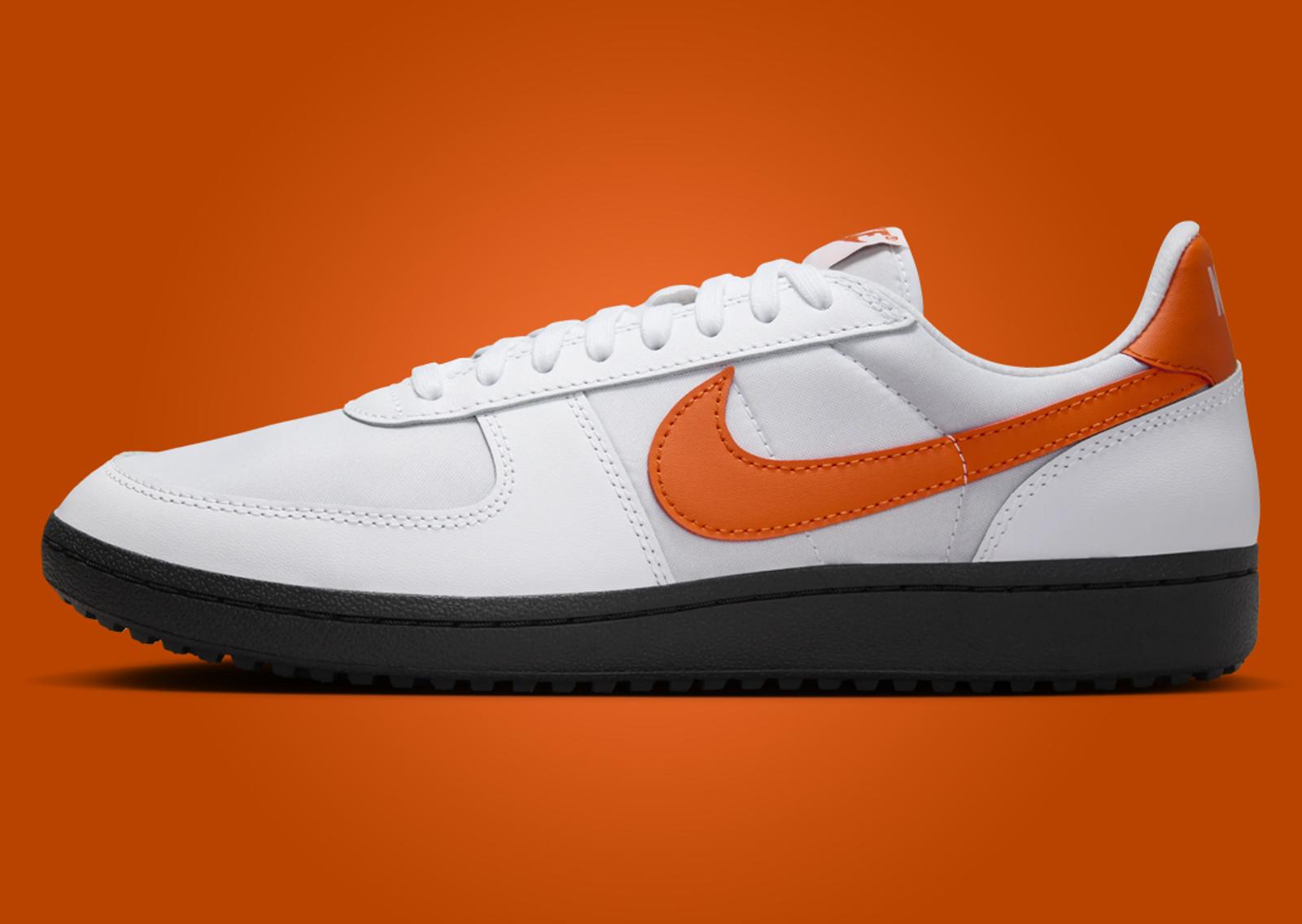 Nike Field General SP White Orange Blaze Lateral