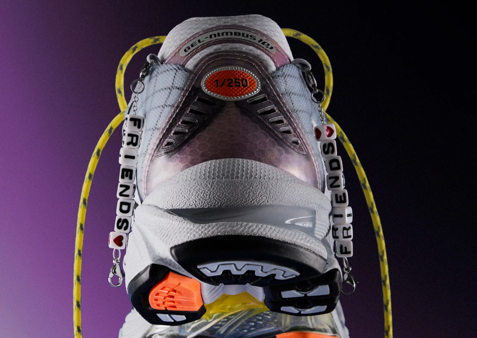 Stefon Diggs x Asics Gel-Nimbus 10.1 Friends and Family Heel Detail