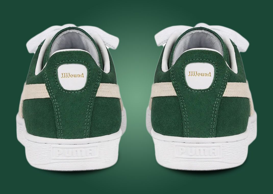 The JJJJound x Puma Suede Surfaces In A Green Colorway