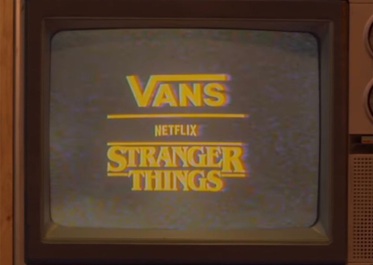 Stranger Things x Vans