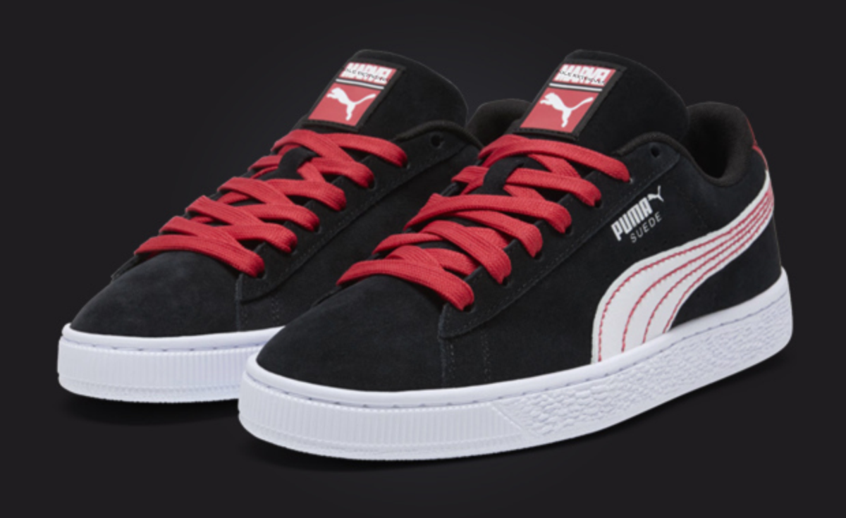 The Marvel x Puma Suede Spider-Man Releases in 2024