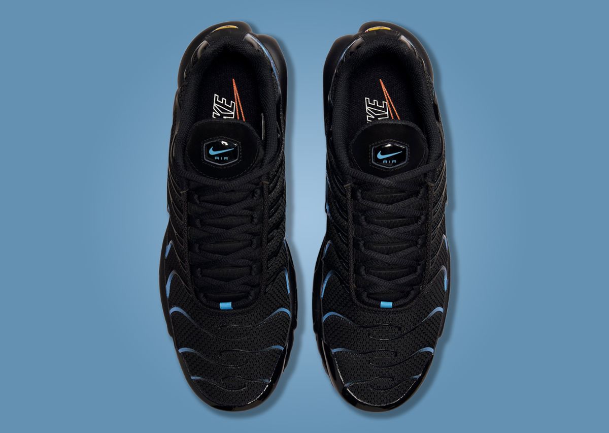 Nike Air Max Plus Black University Blue - Le Site de la Sneaker