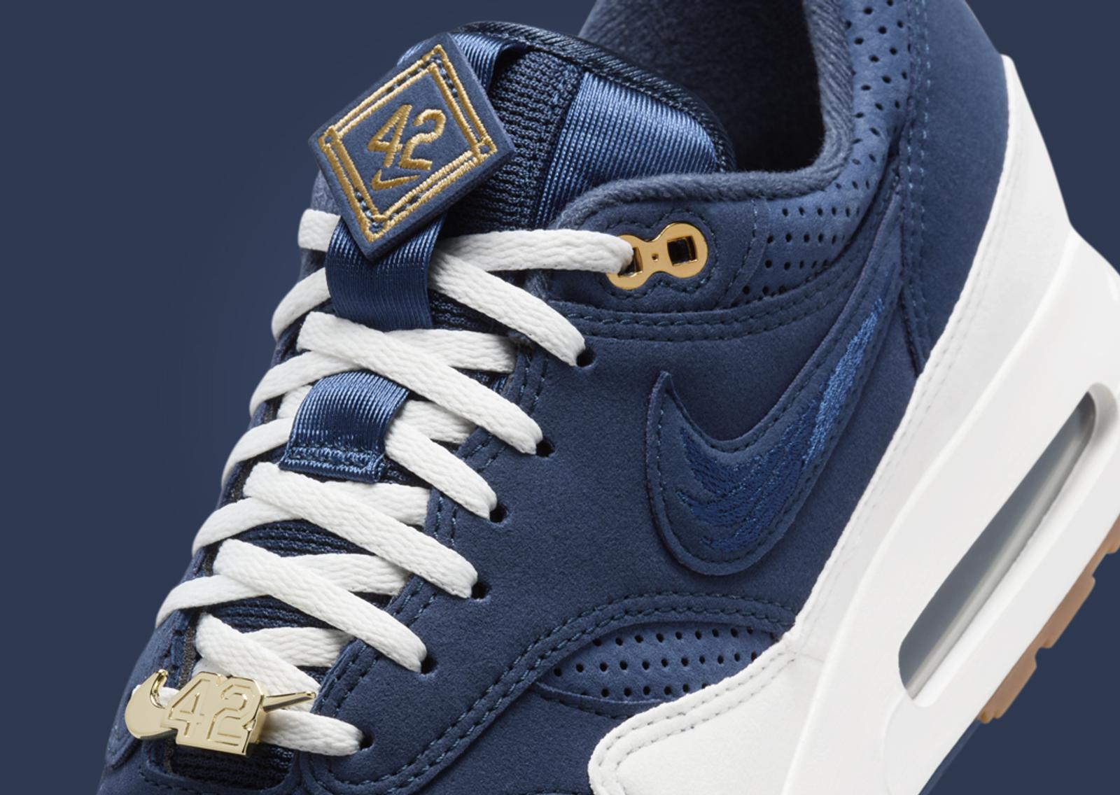 Nike Air Max 1 '86 OG Jackie Robinson Midfoot Detail