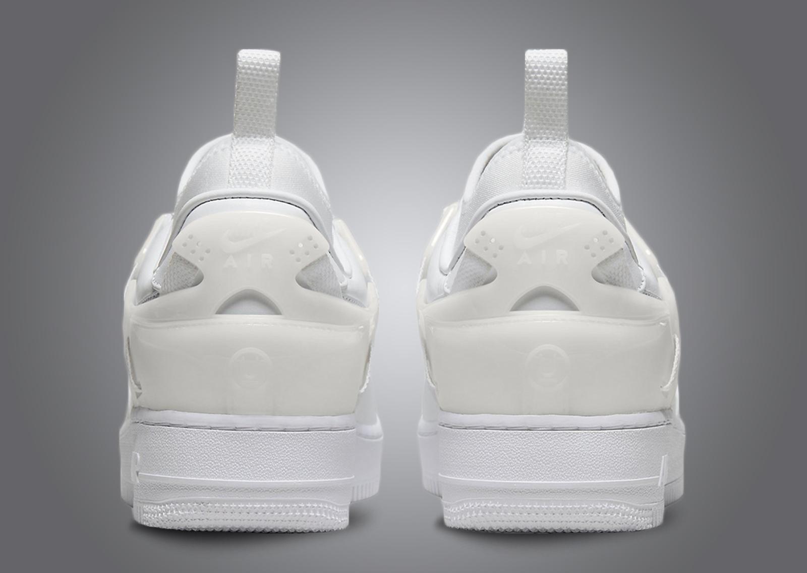 UNDERCOVER x Nike Air Force 1 Low Gore-Tex White Rear Profile