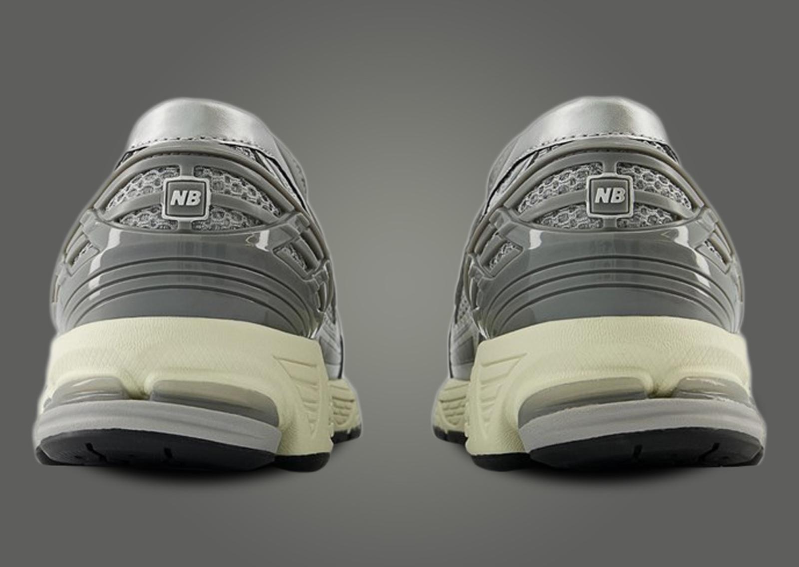 New Balance 1906L Loafer Metallic Silver Heel