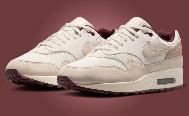 The Nike Air Max 1 Light Orewood Brown Burgundy Crush Releases Spring 2025