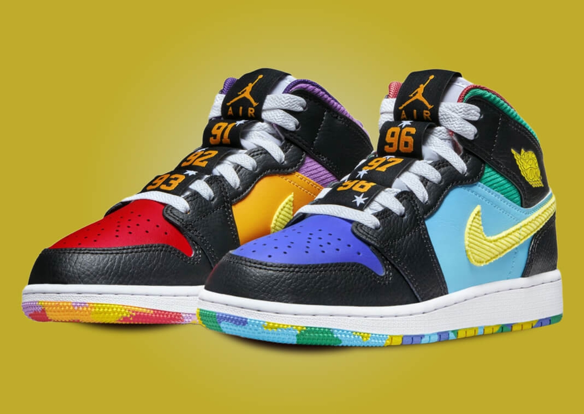 air jordan mid bulls1