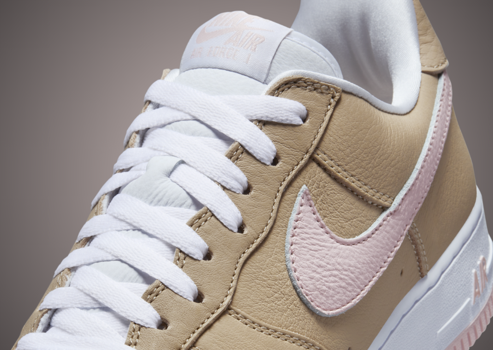 Nike Air Force 1 Low Linen Midfoot Detail