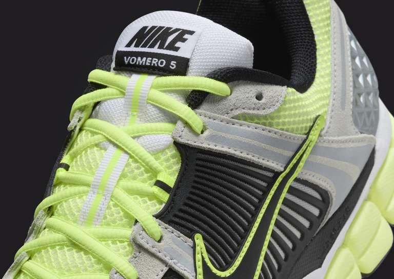 Nike Zoom Vomero 5 Life Lime Tongue