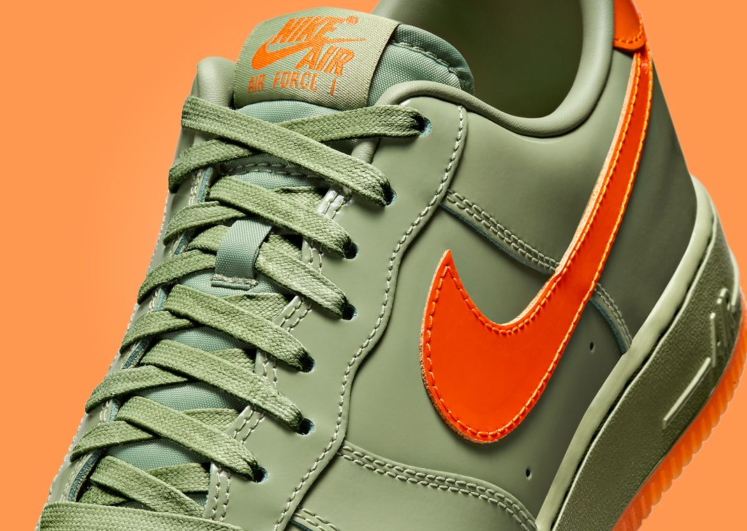 nike air force jelly green