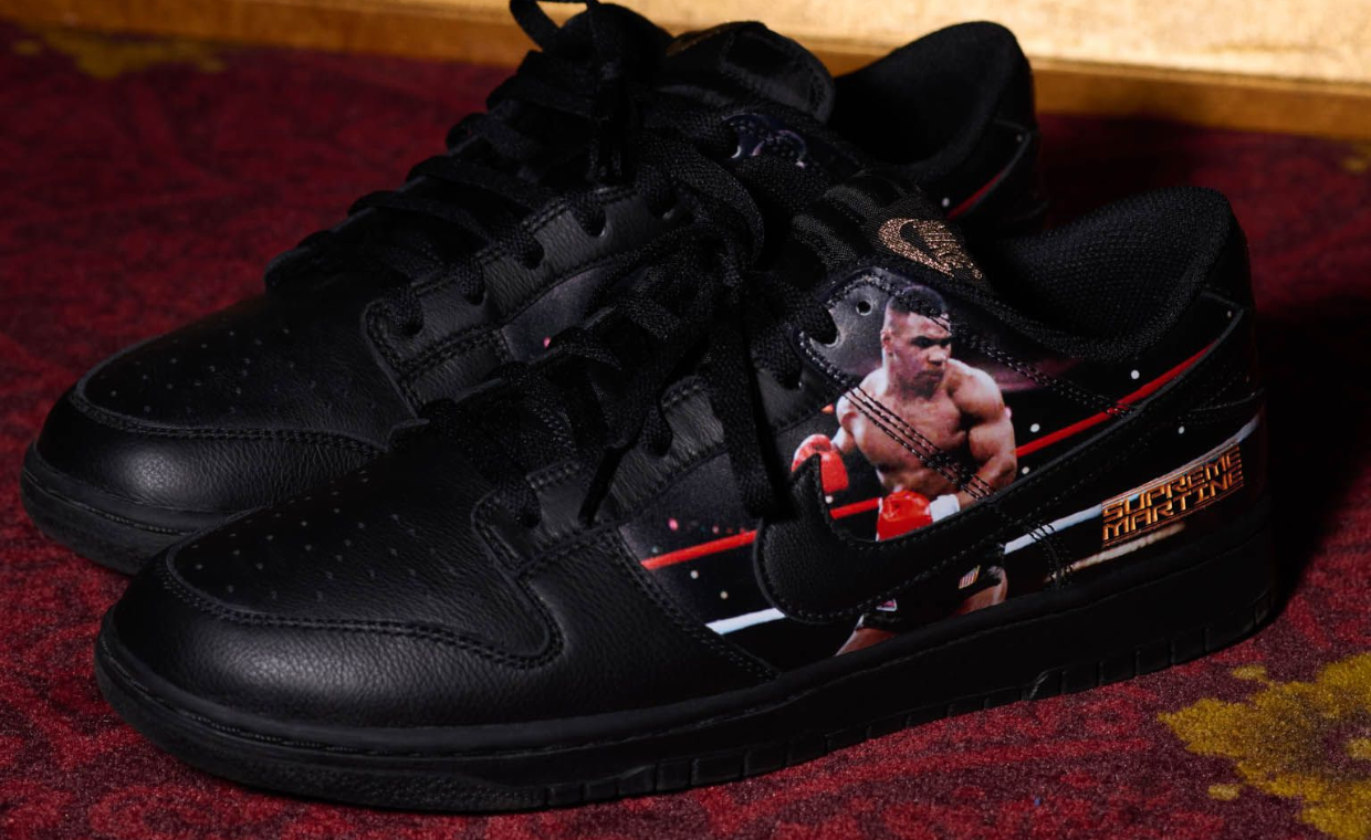 Supreme x Martine Rose x Nike Dunk Low Mike Tyson