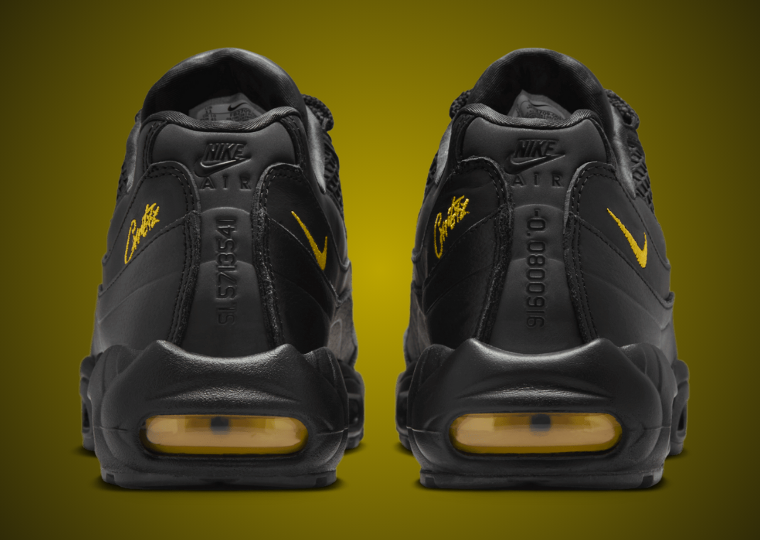 nike air max 95 black yellow red