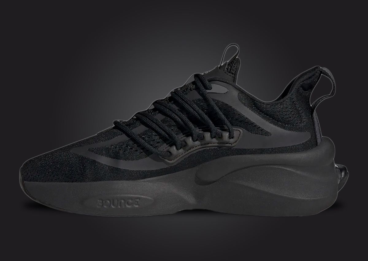 adidas' AlphaBOOST V1 Gets A Murdered Out Makeover