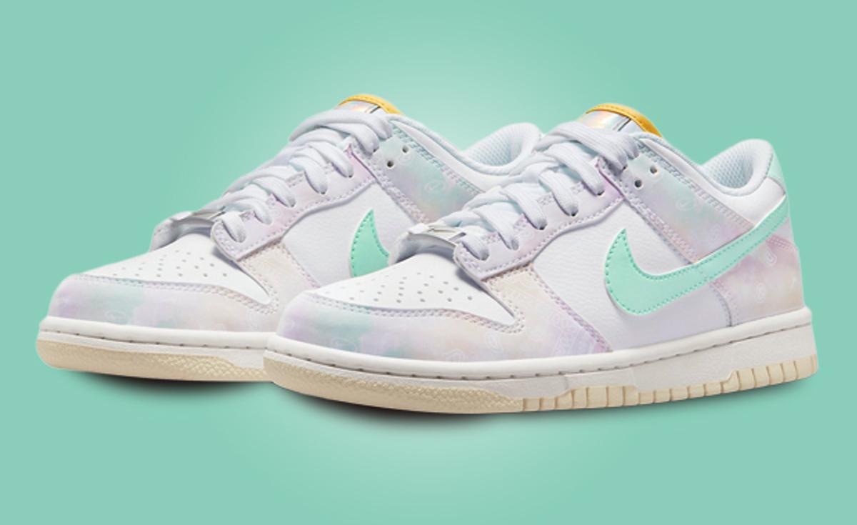The Kid's Exclusive Nike Dunk Low Paisley Pastel Releases In June