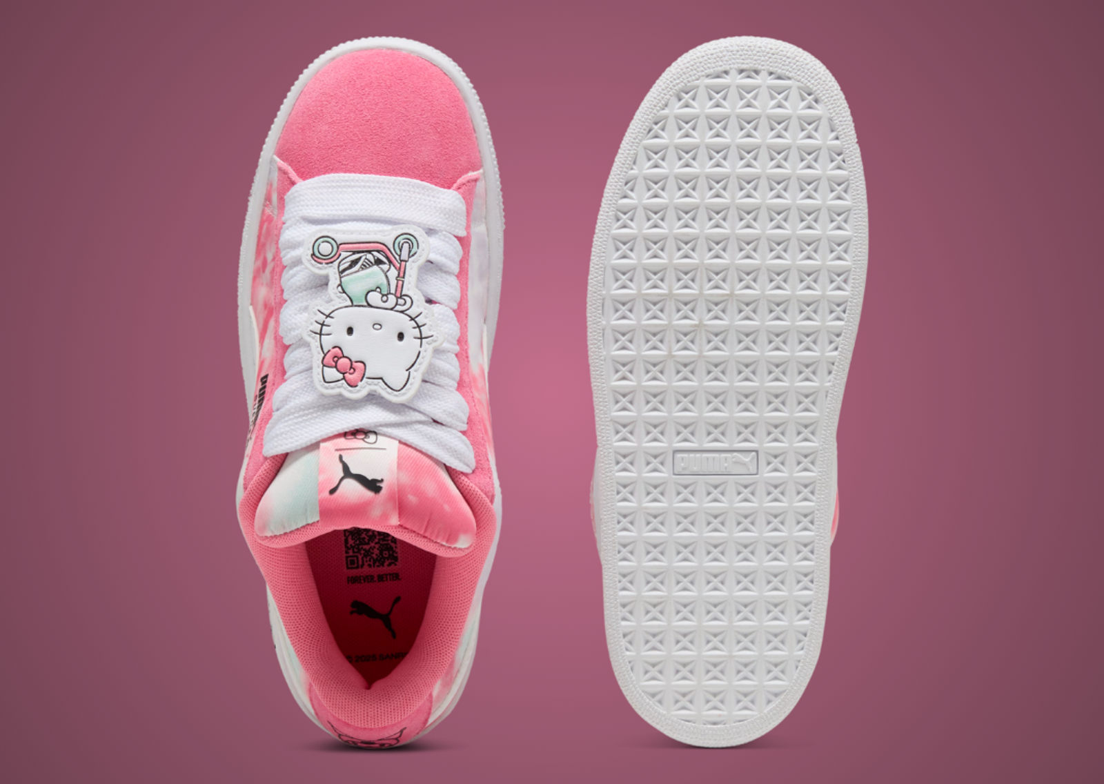 Hello Kitty x Puma Suede XL (GS) Top and Outsole