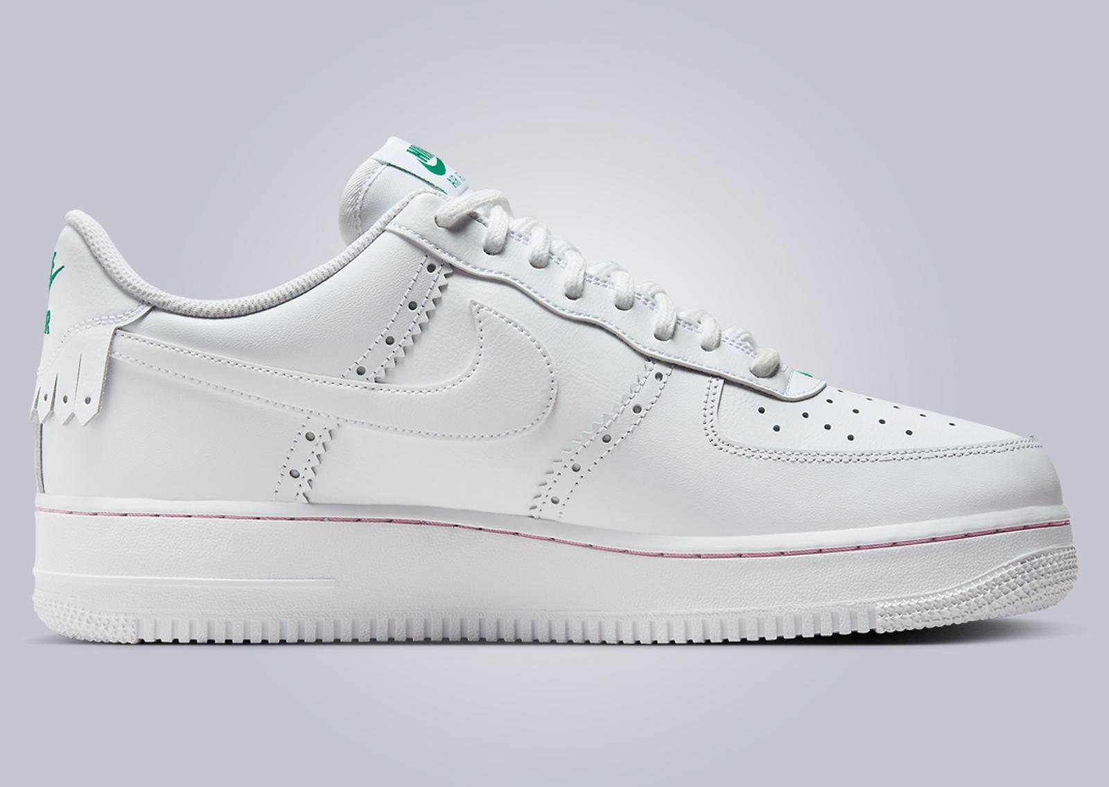 Nike Air Force 1 Low Brogue White Medial