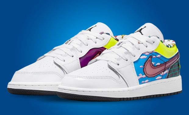 Jordan 1 Low Old School Gaming (GS) - DM8969-114 Raffles and