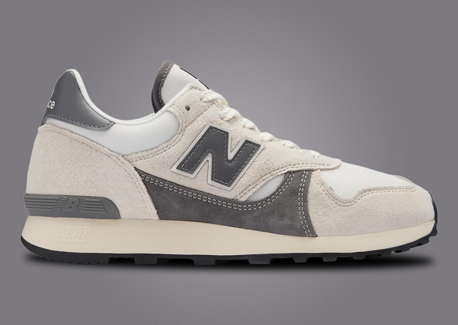 New Balance 475 Sea Salt Castlerock Lateral