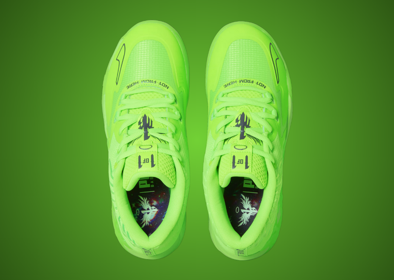 Puma MB.01 Low Green Gecko Top