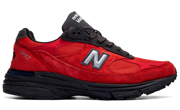 New Balance 993 Made in USA Red Black
