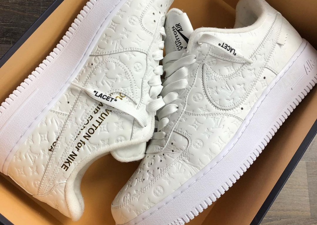 Louis Vuitton x Nike AF1 Collaboration Release Info
