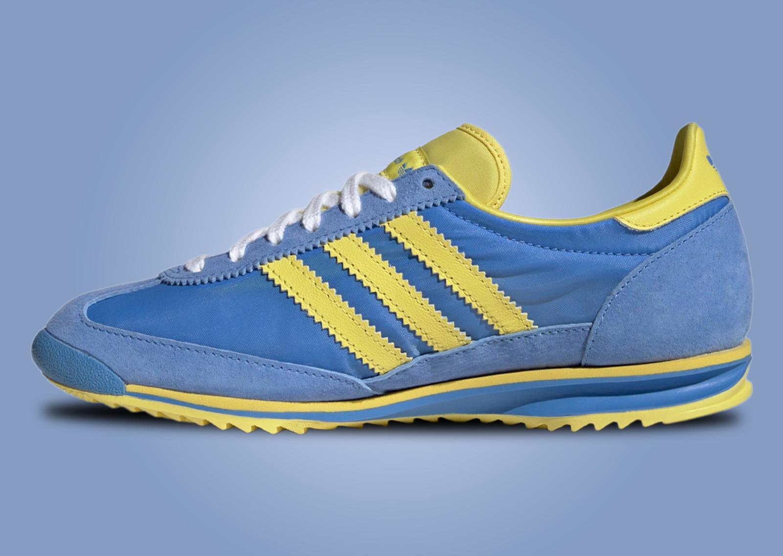 Sporty & Rich x adidas SL 72 Sweden (W) Medial