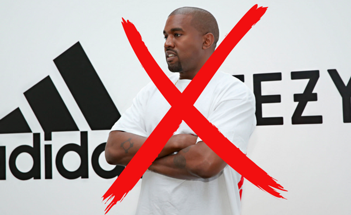 Kanye West's Yeezy Partnership With adidas Is Officially Over