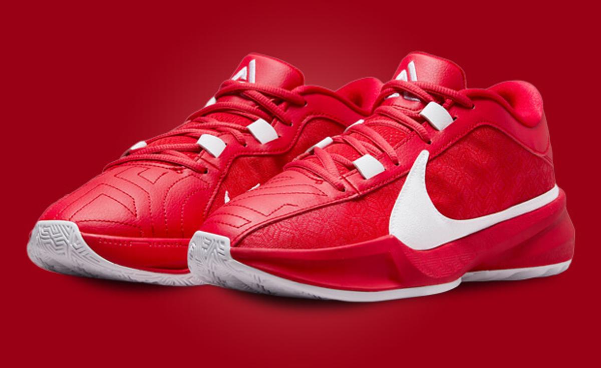 The Nike Zoom Freak 5 TB University Red Releases Fall 2023