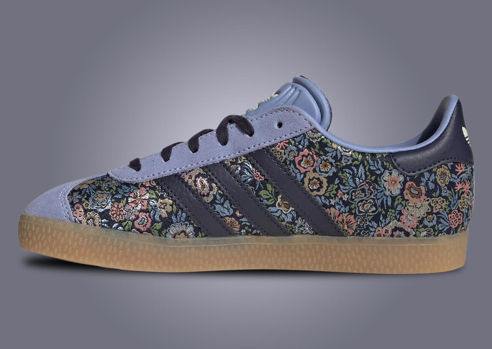 Liberty of London x adidas Gazelle (GS) Medial