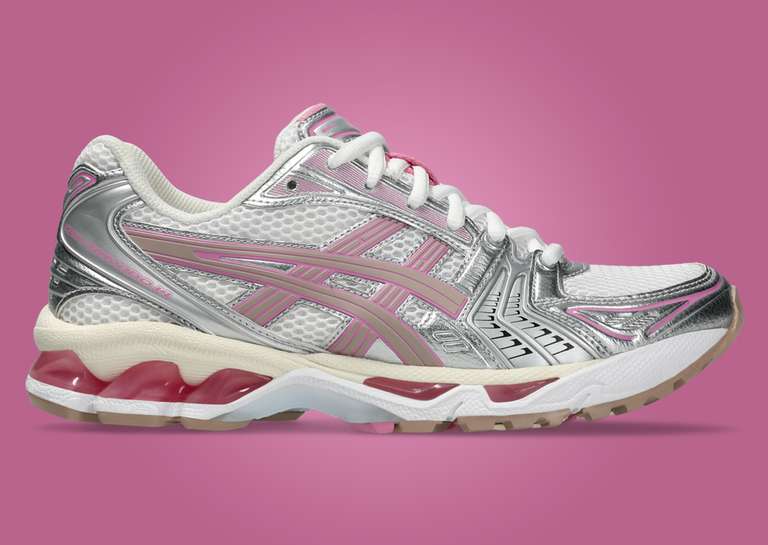 Asics Unlimited Gel-Kayano 14 White Fawn Lateral
