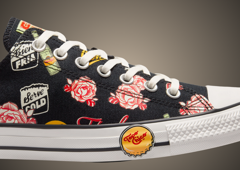 Topo Chico x Converse Chuck Taylor All-Star Ox Midfoot Detail