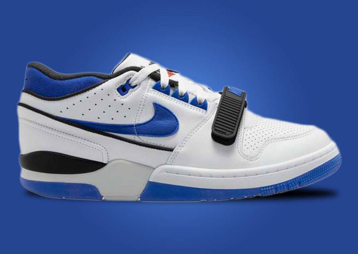 Nike Air Alpha Force 88 White Game Royal Lateral