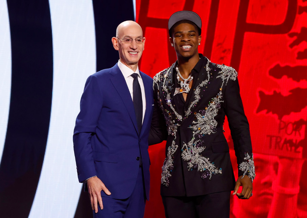 Scoot Henderson Selected 3rd Overall In 2023's NBA Draft With Adam Silver