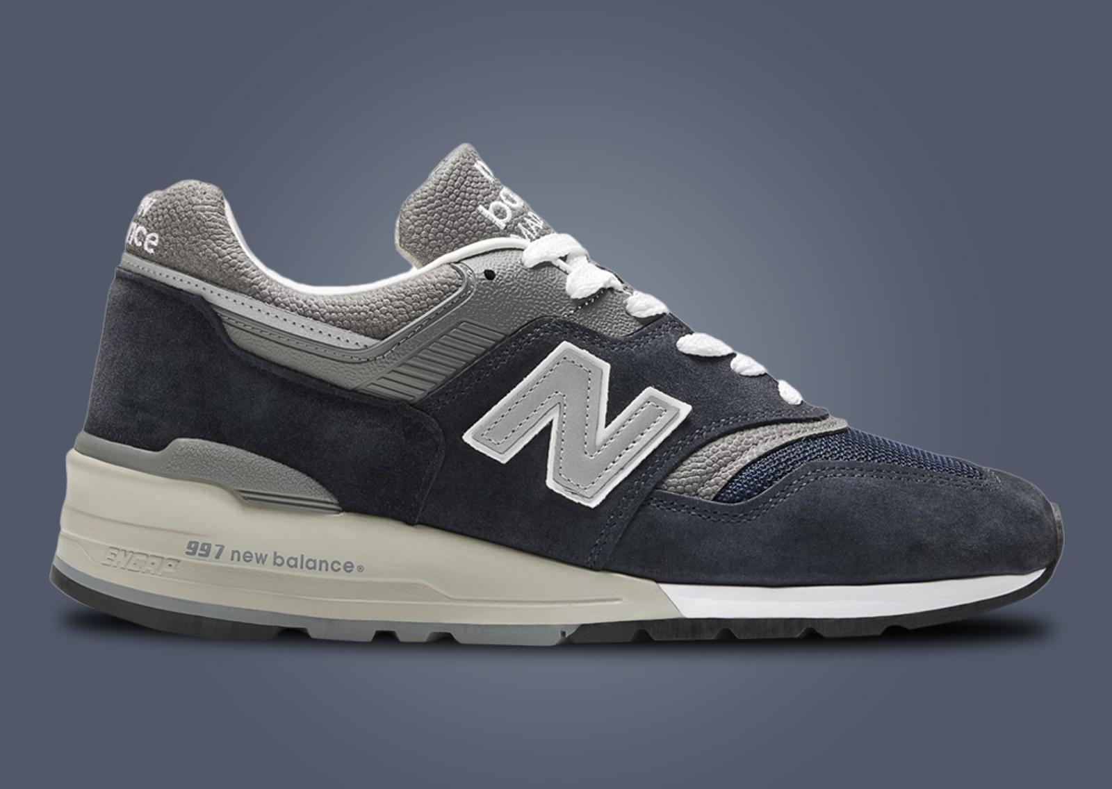 New Balance 997 Made in USA Navy Lateral