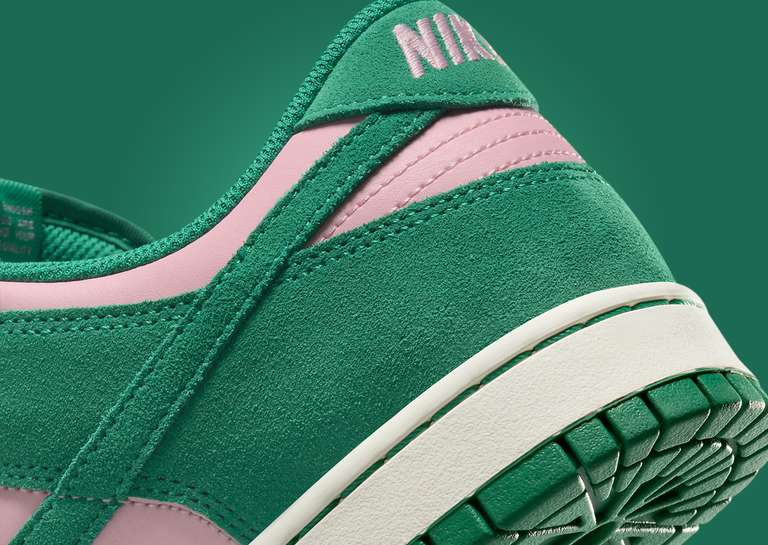 Nike Dunk Low Medium Soft Pink Malachite Heel