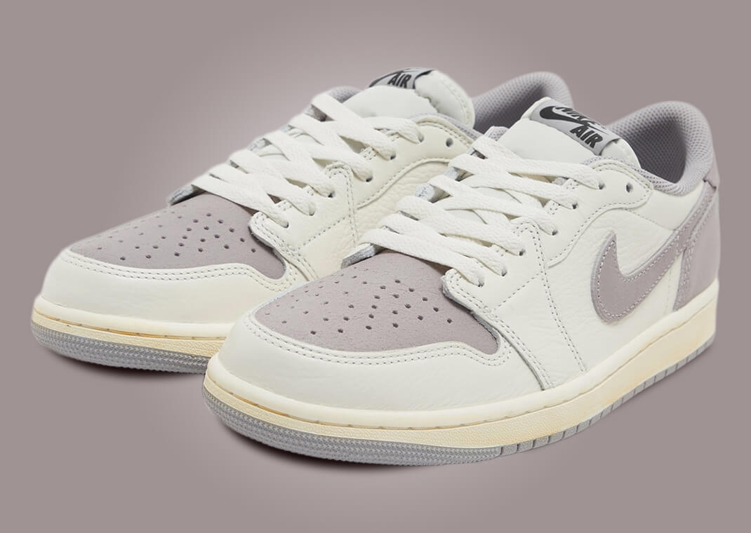 The Air Jordan 1 Retro Low OG Atmosphere Grey Releases August 25