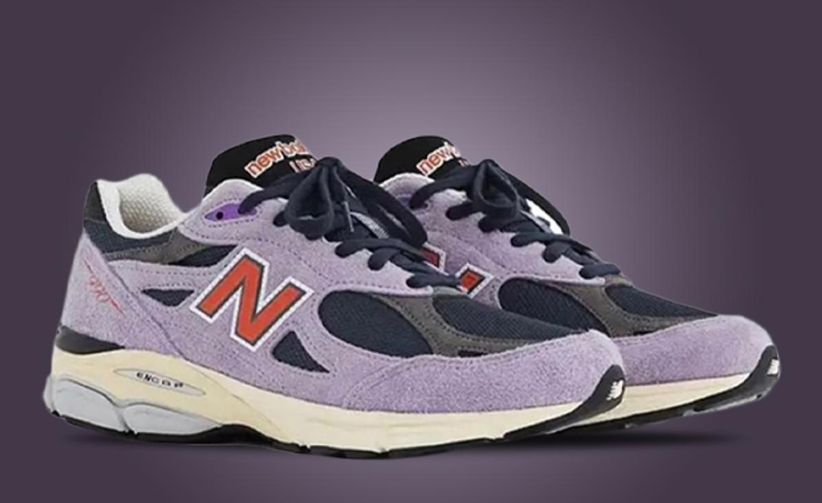 Raw Amethyst Dresses This New Balance 990v3 Made in USA by Teddy Santis