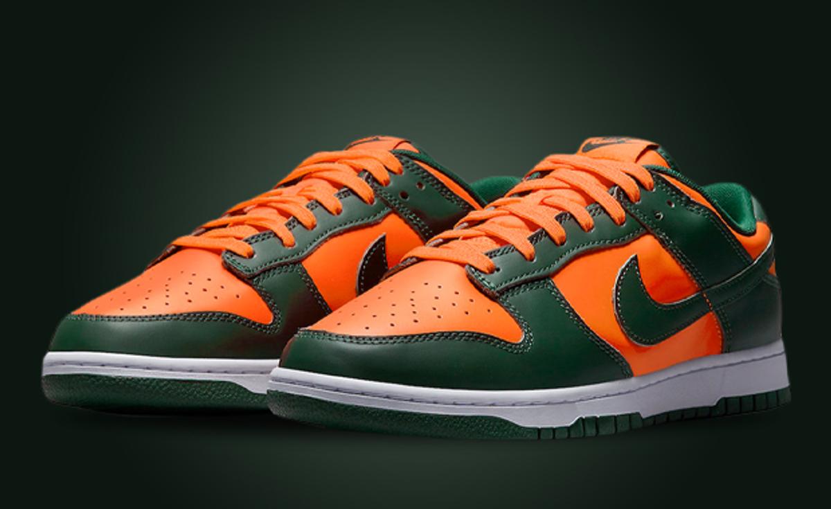 The Miami Hurricanes Nike Dunk Low Release Date