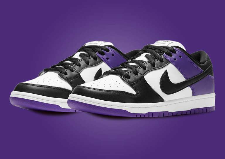 Nike SB Dunk Low Court Purple Angle