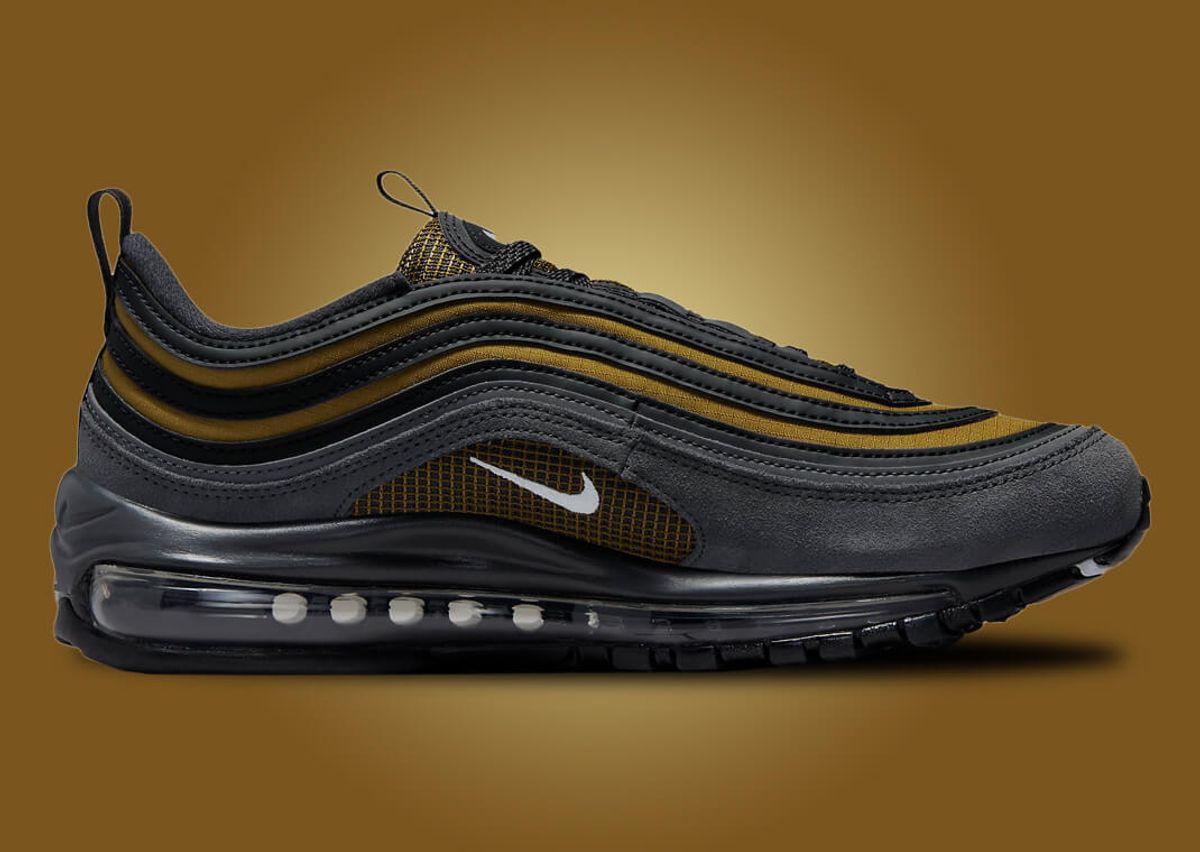Nike Air Max 97 Golden Beige Anthracite Medial