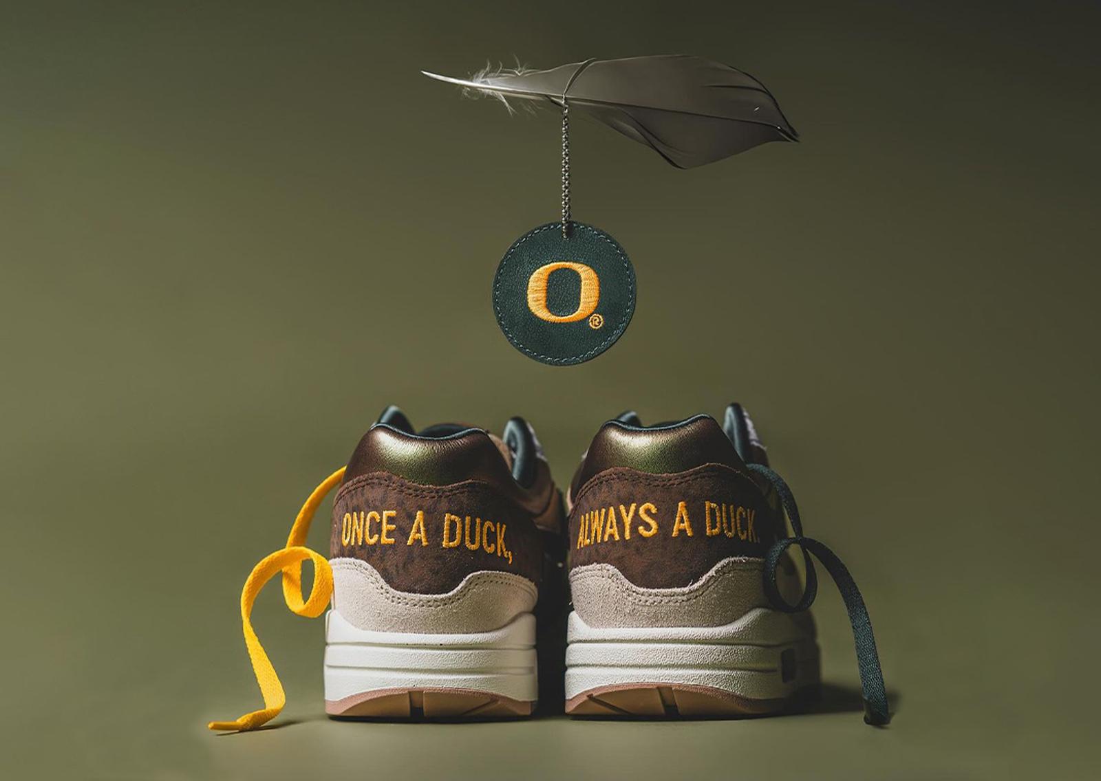 Division St. x Nike Air Max 1 '87 Premium University of Oregon PE Heel