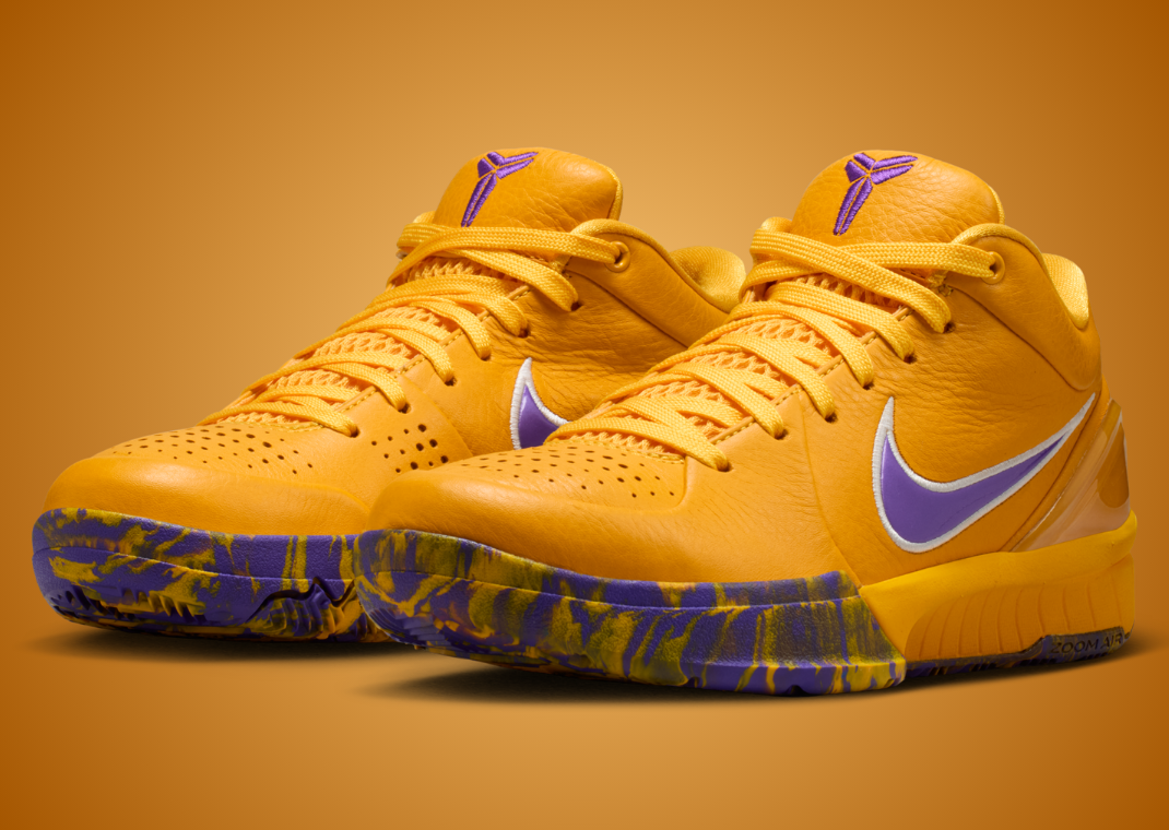 The Nike Kobe 4 Protro Lakers is Dropping in the Blind Box Draft