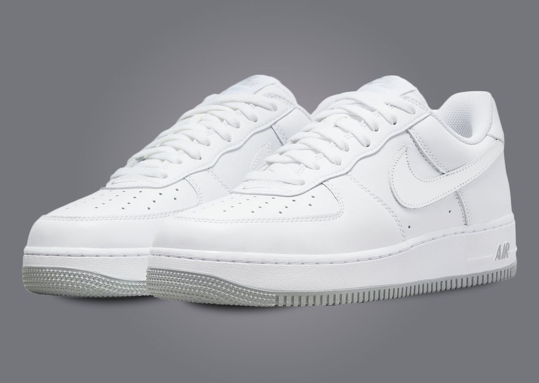It Doesn't Get Any Cleaner Than The Nike Air Force 1 Low Color Of