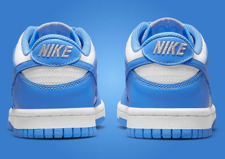 Nike Dunk Low UNC (GS) Heel
