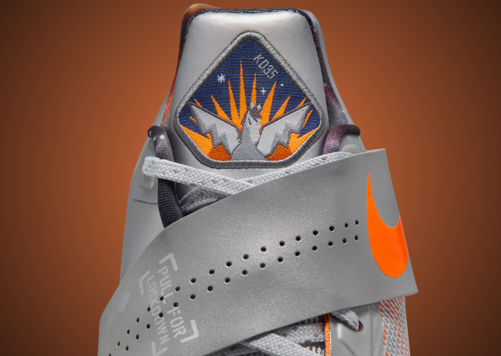 Nike KD 4 Galaxy Tongue Tag