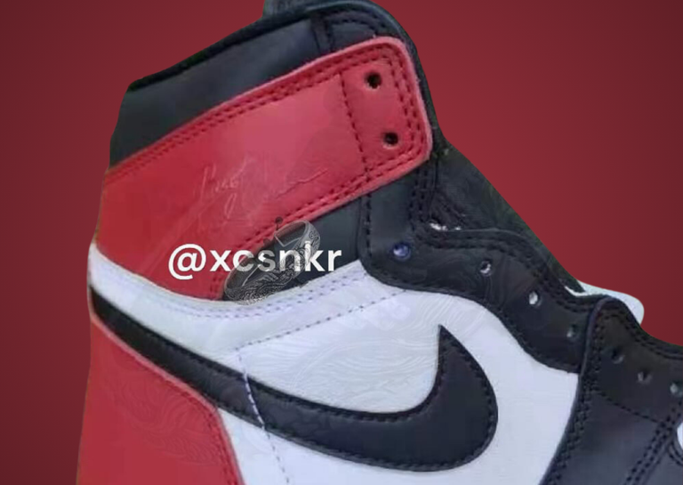 Air Jordan 1 Retro High OG Reimagined Black Toe Detail