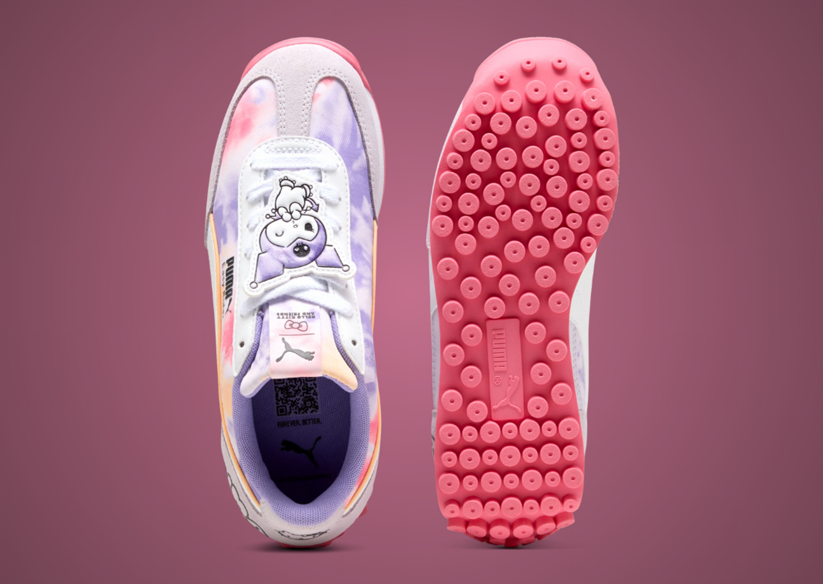 Hello Kitty x Puma Easy Rider Kuromi (GS) Top and Outsole