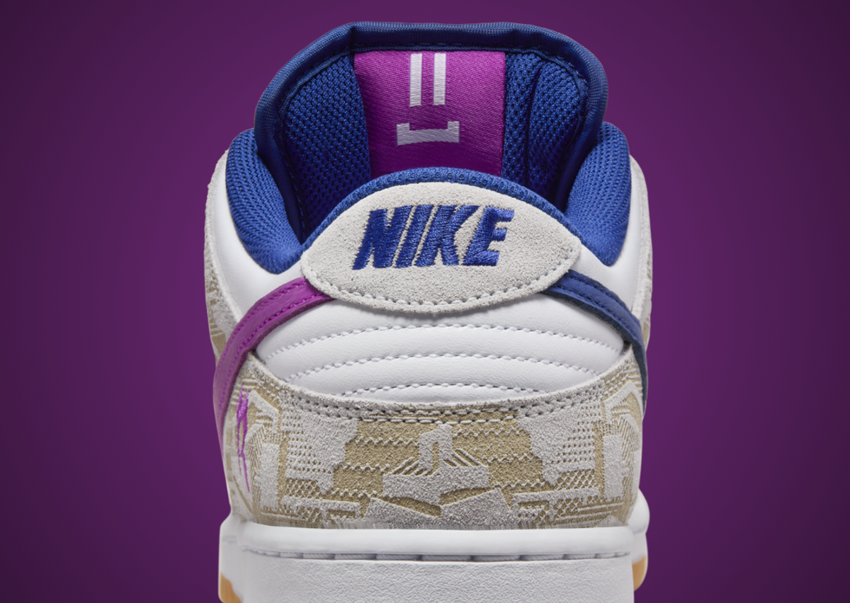 Rayssa Leal x Nike SB Dunk Low Heel Detail