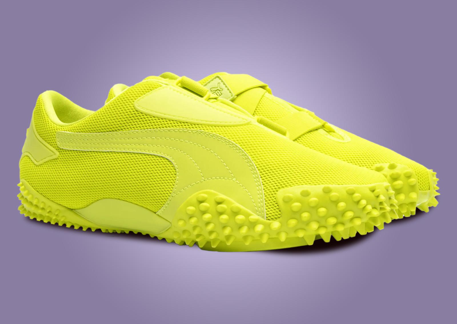 Puma Mostro Ecstasy Electric Lime Angle